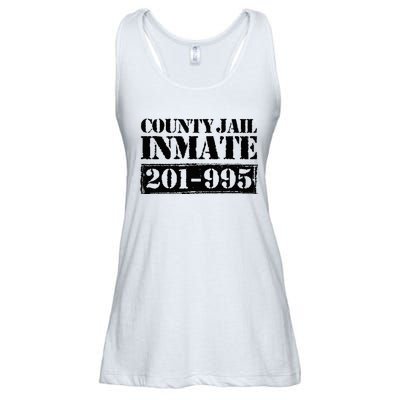 County Jail Inmate Number Halloween Costume Party Ladies Essential Flowy Tank