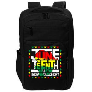 Celebrate Juneteenth Is My Independence Day Map Of Africa Gift Impact Tech Backpack