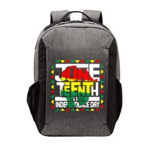 Celebrate Juneteenth Is My Independence Day Map Of Africa Gift Vector Backpack