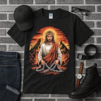 Christian Jesus Is My Rock Biblical Tall T-Shirt