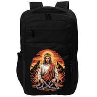 Christian Jesus Is My Rock Biblical Impact Tech Backpack