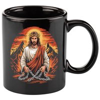 Christian Jesus Is My Rock Biblical 11oz C Handle Ceramic Mug