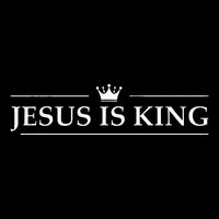 Christian Jesus Is King Design Crown Sustainable Bucket Hat