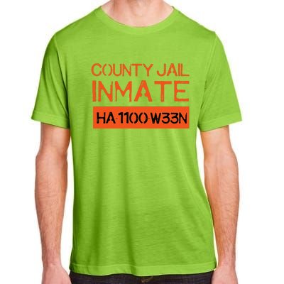 Country Jail Inmate Prison Costume Easy Halloween Gifts Adult ChromaSoft Performance T-Shirt