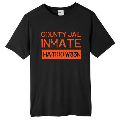 Country Jail Inmate Prison Costume Easy Halloween Gifts Tall Fusion ChromaSoft Performance T-Shirt