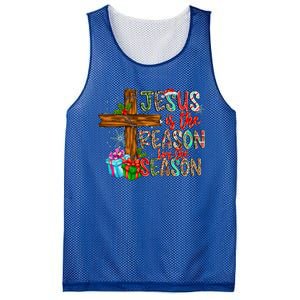 Christmas Jesus Is The Reason For The Season Jesus Pajamas Great Gift Mesh Reversible Basketball Jersey Tank