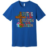 Christmas Jesus Is The Reason For The Season Jesus Pajamas Great Gift Premium T-Shirt