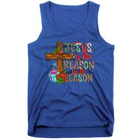 Christmas Jesus Is The Reason For The Season Jesus Pajamas Great Gift Tank Top