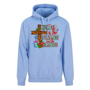 Christmas Jesus Is The Reason For The Season Jesus Pajamas Great Gift Unisex Surf Hoodie