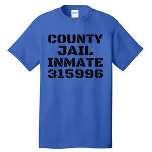 COUNTY JAIL INMATE 315996 Halloween DIY Gift Group Tall T-Shirt