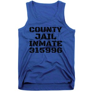 COUNTY JAIL INMATE 315996 Halloween DIY Gift Group Tank Top