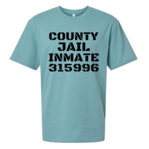 COUNTY JAIL INMATE 315996 Halloween DIY Gift Group Sueded Cloud Jersey T-Shirt