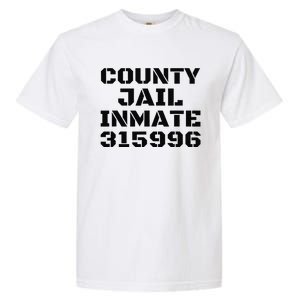 COUNTY JAIL INMATE 315996 Halloween DIY Gift Group Garment-Dyed Heavyweight T-Shirt