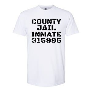 COUNTY JAIL INMATE 315996 Halloween DIY Gift Group Softstyle CVC T-Shirt