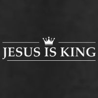 Christian Jesus Is King Design Crown Golf Towel