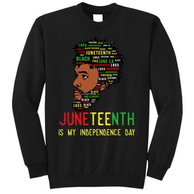 Celebrate Juneteenth Independence Day Black Fathers Day Sweatshirt