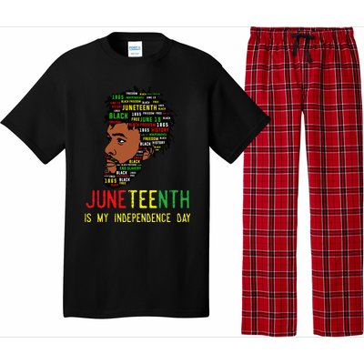 Celebrate Juneteenth Independence Day Black Fathers Day Pajama Set