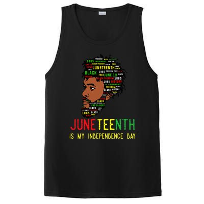 Celebrate Juneteenth Independence Day Black Fathers Day PosiCharge Competitor Tank