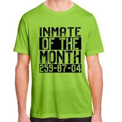 County Jail Inmate Of The Month Prisoner Costume Halloween Adult ChromaSoft Performance T-Shirt