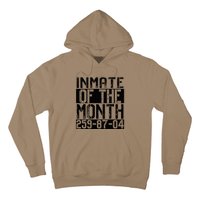 County Jail Inmate Of The Month Prisoner Costume Halloween Hoodie