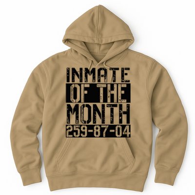 County Jail Inmate Of The Month Prisoner Costume Halloween Hoodie