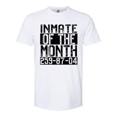 County Jail Inmate Of The Month Prisoner Costume Halloween Softstyle CVC T-Shirt