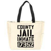 County Jail Inmate Inmate Costume Zip Tote Bag