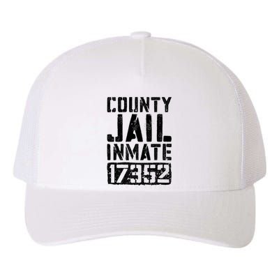 County Jail Inmate Inmate Costume Yupoong Adult 5-Panel Trucker Hat