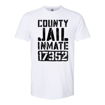 County Jail Inmate Inmate Costume Softstyle CVC T-Shirt