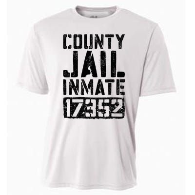 County Jail Inmate Inmate Costume Cooling Performance Crew T-Shirt