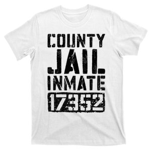 County Jail Inmate Inmate Costume T-Shirt