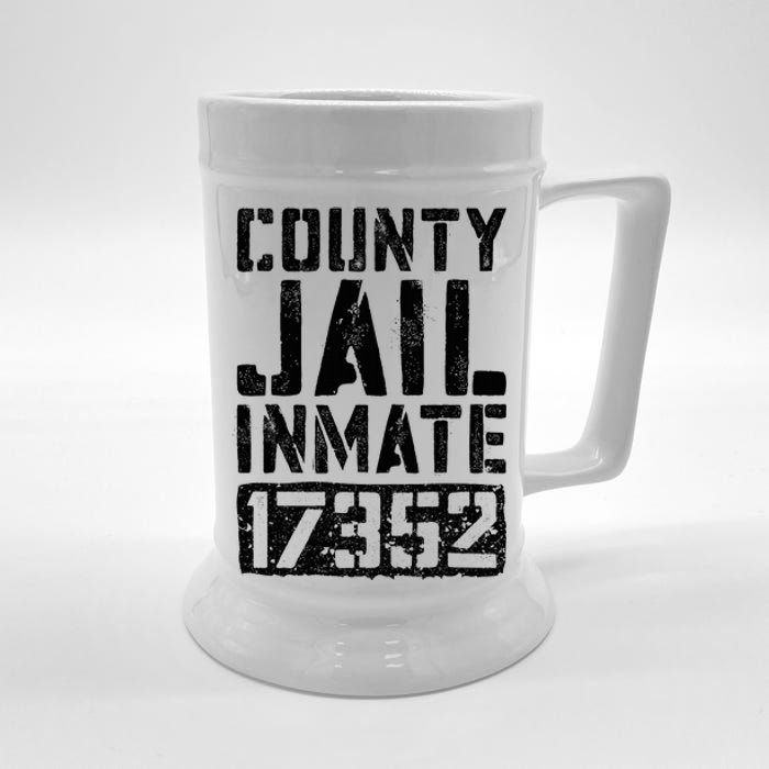 County Jail Inmate Inmate Costume Beer Stein