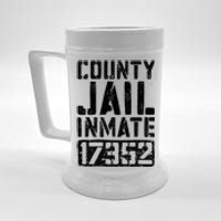 County Jail Inmate Inmate Costume Beer Stein