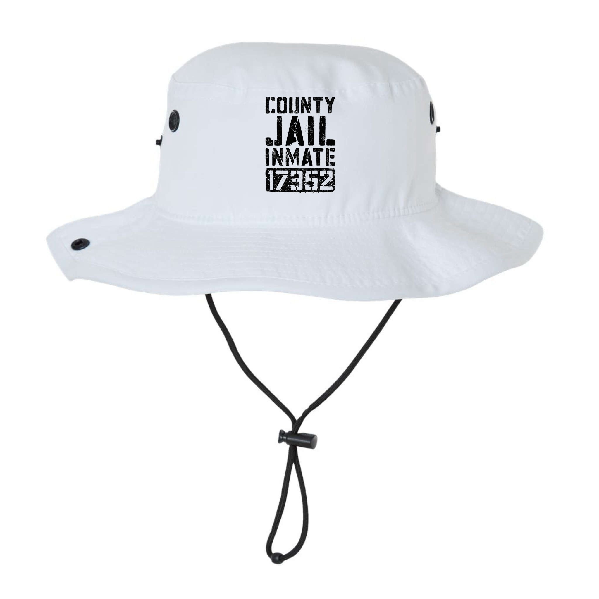 County Jail Inmate Inmate Costume Bucket Hat