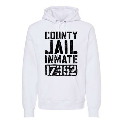 County Jail Inmate Inmate Costume Premium Hoodie