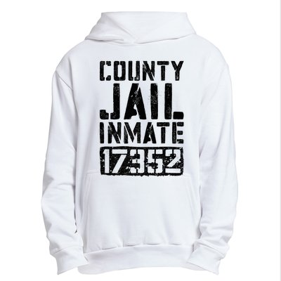 County Jail Inmate Inmate Costume Urban Pullover Hoodie