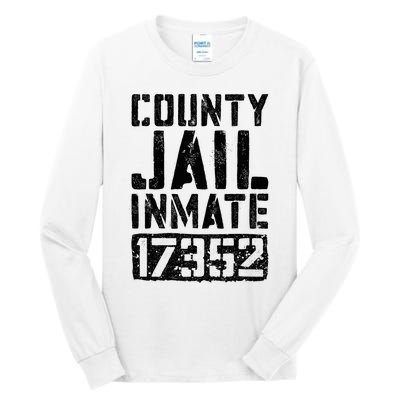 County Jail Inmate Inmate Costume Tall Long Sleeve T-Shirt