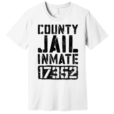 County Jail Inmate Inmate Costume Premium T-Shirt