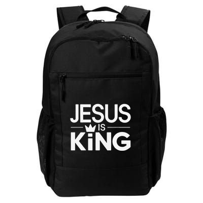 Christian Jesus Is King Design Crown Backpack