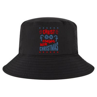 Christ Jesus Is The Reason For The Season Christmas Gift Cool Comfort Performance Bucket Hat