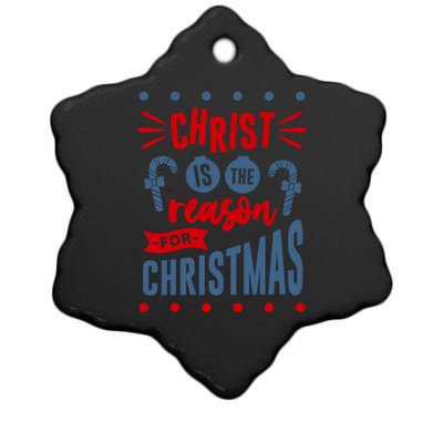 Christ Jesus Is The Reason For The Season Christmas Gift Ceramic Star Ornament