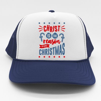 Christ Jesus Is The Reason For The Season Christmas Gift Trucker Hat