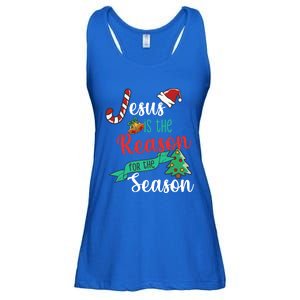 Christ Jesus Is The Reason For The Season Christmas Funny Gift Ladies Essential Flowy Tank