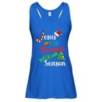 Christ Jesus Is The Reason For The Season Christmas Funny Gift Ladies Essential Flowy Tank