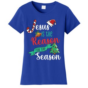 Christ Jesus Is The Reason For The Season Christmas Funny Gift Women's T-Shirt