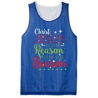 Christ Jesus Is The Reason For The Season Funny Christmas Pa Gift Mesh Reversible Basketball Jersey Tank