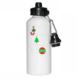 Christ Jesus Is The Reason For The Season Funny Christmas Gift Aluminum Water Bottle