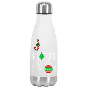 Christ Jesus Is The Reason For The Season Funny Christmas Gift Stainless Steel Insulated Water Bottle