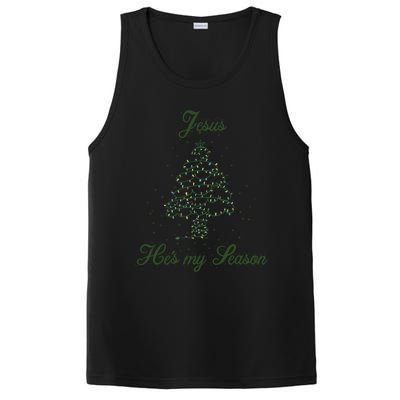 Christ Jesus Is The Reason For The Season Holiday Christmas Gift PosiCharge Competitor Tank