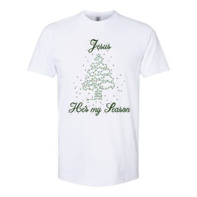 Christ Jesus Is The Reason For The Season Holiday Christmas Gift Softstyle CVC T-Shirt